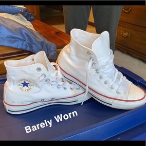 White High Top Converse